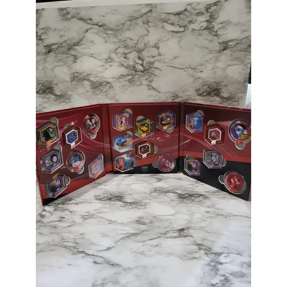 Infinity disc book with discs